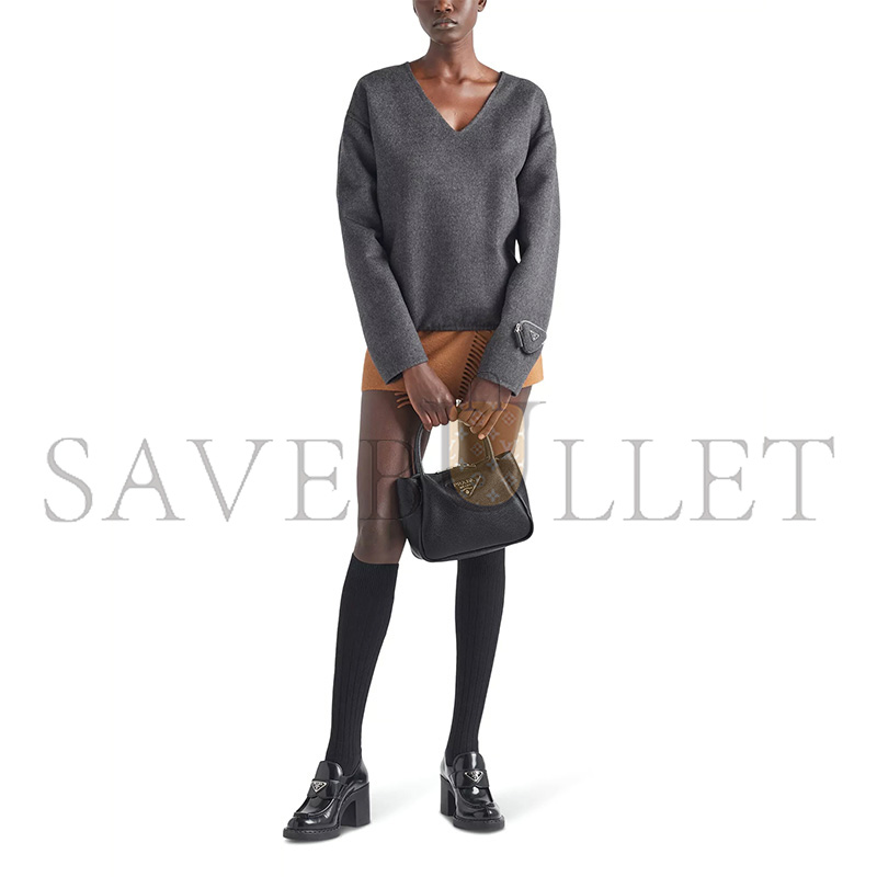 PRADA GALLERIA SMALL SAFFIANO-LEATHER TOTE BAG 1BC145 (23*21*10cm) 
